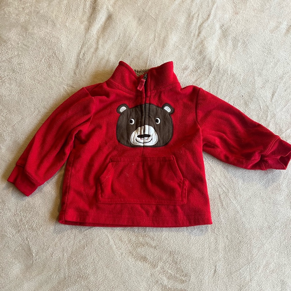 Boys Bear Hoodie